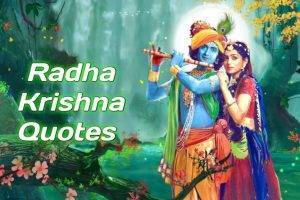 True Love Radha Krishna Quotes in Hindi